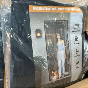 Magnetic Screen Door with Heavy Duty Mesh